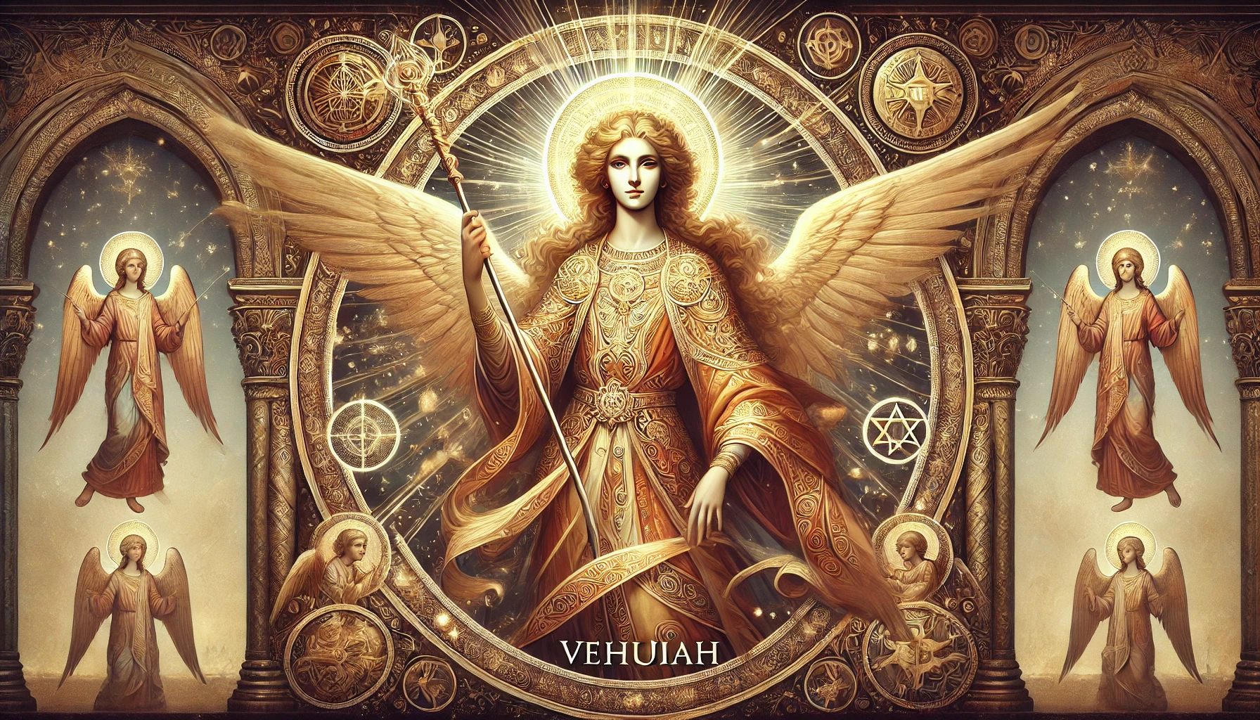 Vehuia Angel of the Shem-HaMephorash at Angelic Guidance For The Soul